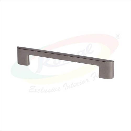 Wardrobe Handle - Zinc Alloy, Size 96mm/160mm/224mm | Dual Tone Matt Chrome Finish, Elegant Design For Good Grip, Corrosion Resistant, Unmatched Quality