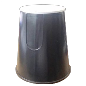 Polymer Earth Housing Pit - Medium High-Grade Polypropylene, 230 mm Height | Black, Lightweight Design, 3000 kg Load Capacity, Enhanced Termination Area