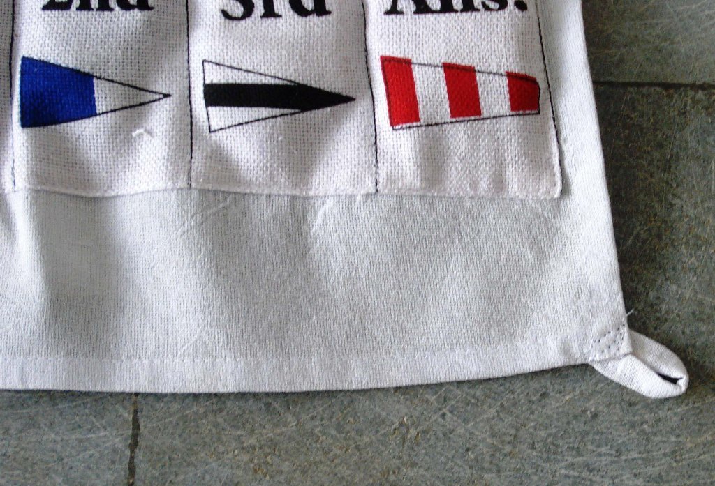 Ship's Signal Set A 40 Flag With Case Cover