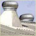 Roof Turbo Air Ventilator - Roll Formed Material, Curved Vanes | SKF ZZ Bearing, Weathered, Storm Proof, Maintenance Free
