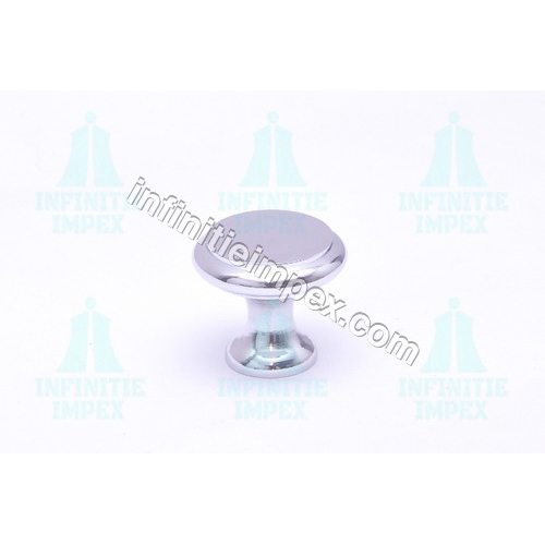 Chrome Brass Dome Style Cabinet Knob