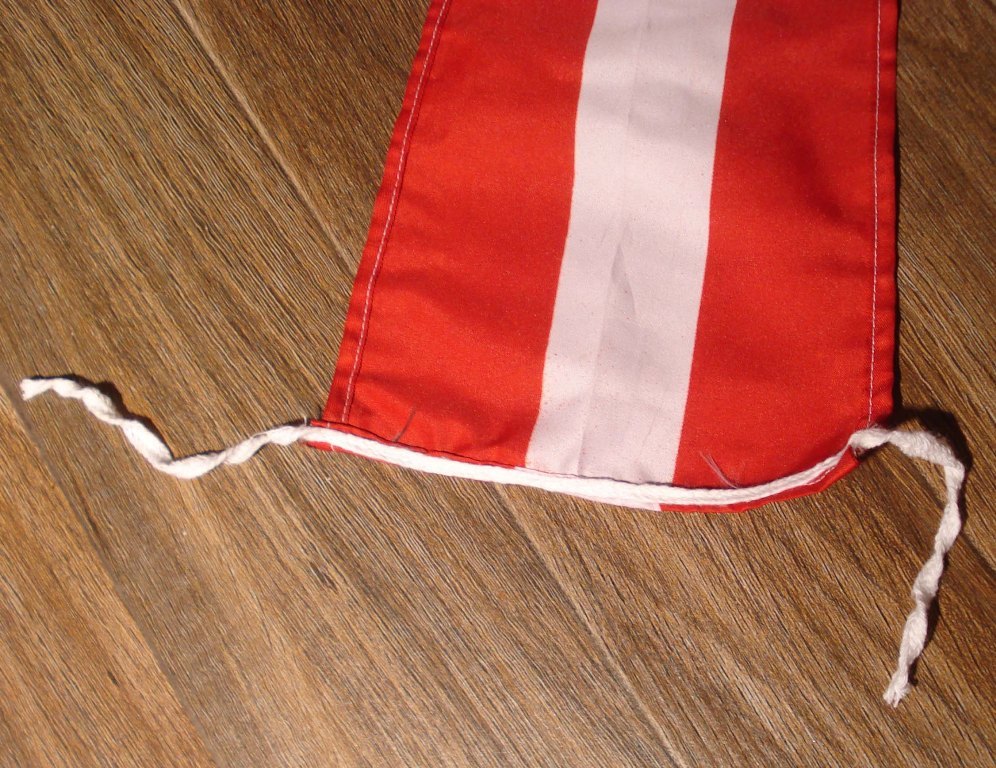Ship's Signal Set A 14 Flag With Case Cover