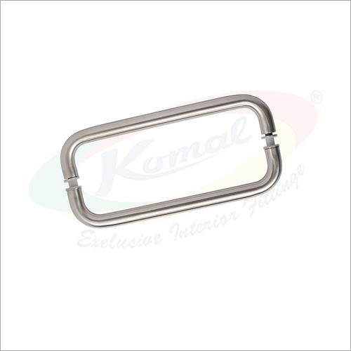 Stainless Steel Door Handles - Polished Metal Finish, Rectangle Shape, Alloy & Aluminum Options available, Durable Zinc Alloy & Iron Variants