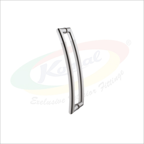 Stainless Steel Door Handles - Polished Finish, Rectangle Shape | Durable Metal Design with Versatile Alloy Options