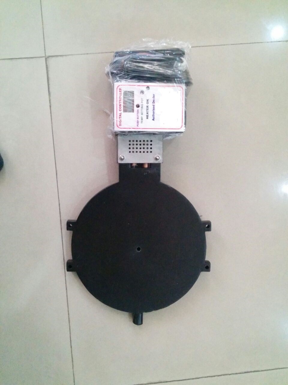 Black Ptfe Coated Digital Heating Mirror