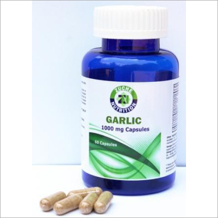 Garlic Capsules - 1000 mg Enteric Coated Herbal Supplement | Supports Heart Health, Lowers Cholesterol, Enhances Immunity, 60 Count Bottle