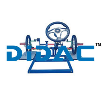 फ्रंट एक्सल स्टीयरिंग ज्योमेट्री ट्रेनर