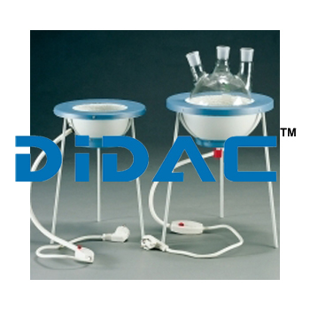 एक बॉटम ड्रेन के साथ हीटिंग मेंटल