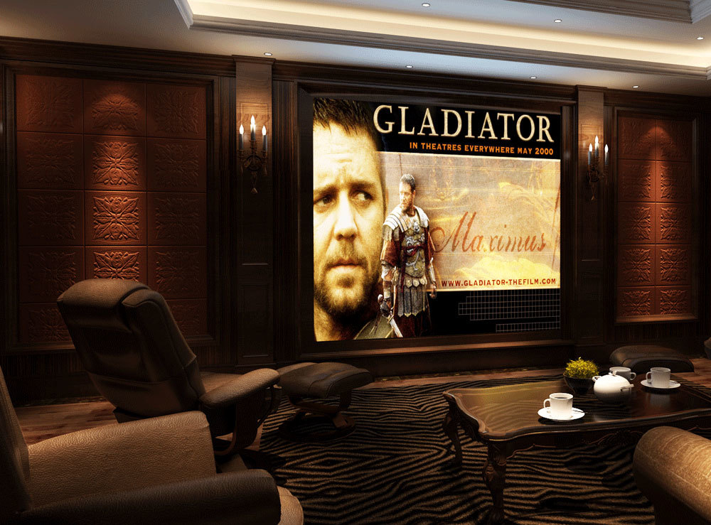 Soundproofing Carved Faux Leather Tile, Soft 3d Wall Panels Application: Residential Building