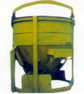 Cable Crane Bucket Pneumatically