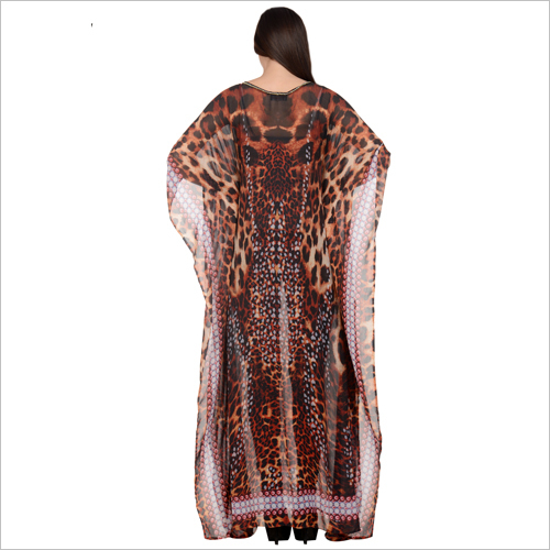 Tiger Print Kaftan