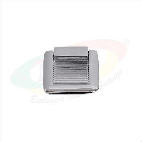 Pull Knobs - Polished Metal Alloy | Rectangle Shape, Versatile Design for Enhanced Durability