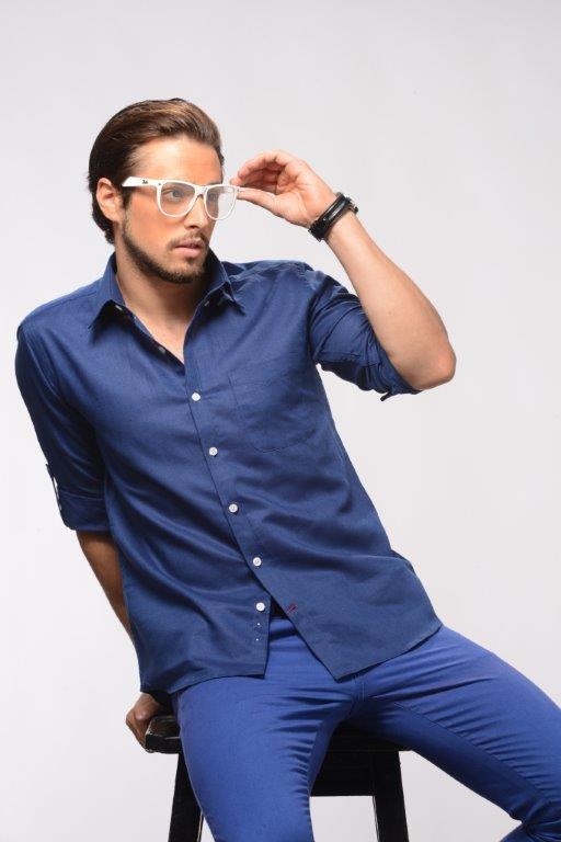 Mens Casual Shirts - Breathable Cotton Blend, Assorted Colors & Sizes | Foldable Sleeves For Enhanced Comfort & Relaxation