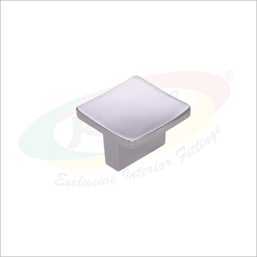 Drawer Knobs - Metal Alloy, Aluminum & Iron, Square Shape 25.4-76.2 mm | Polished Finish, Durable Zinc Alloy & Stainless Steel Options