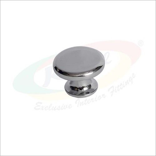 Drawer Knobs - Polished Metal, 1-2 Inch Round Shape | Alloy, Aluminum, Zinc Alloy, Stainless Steel Options