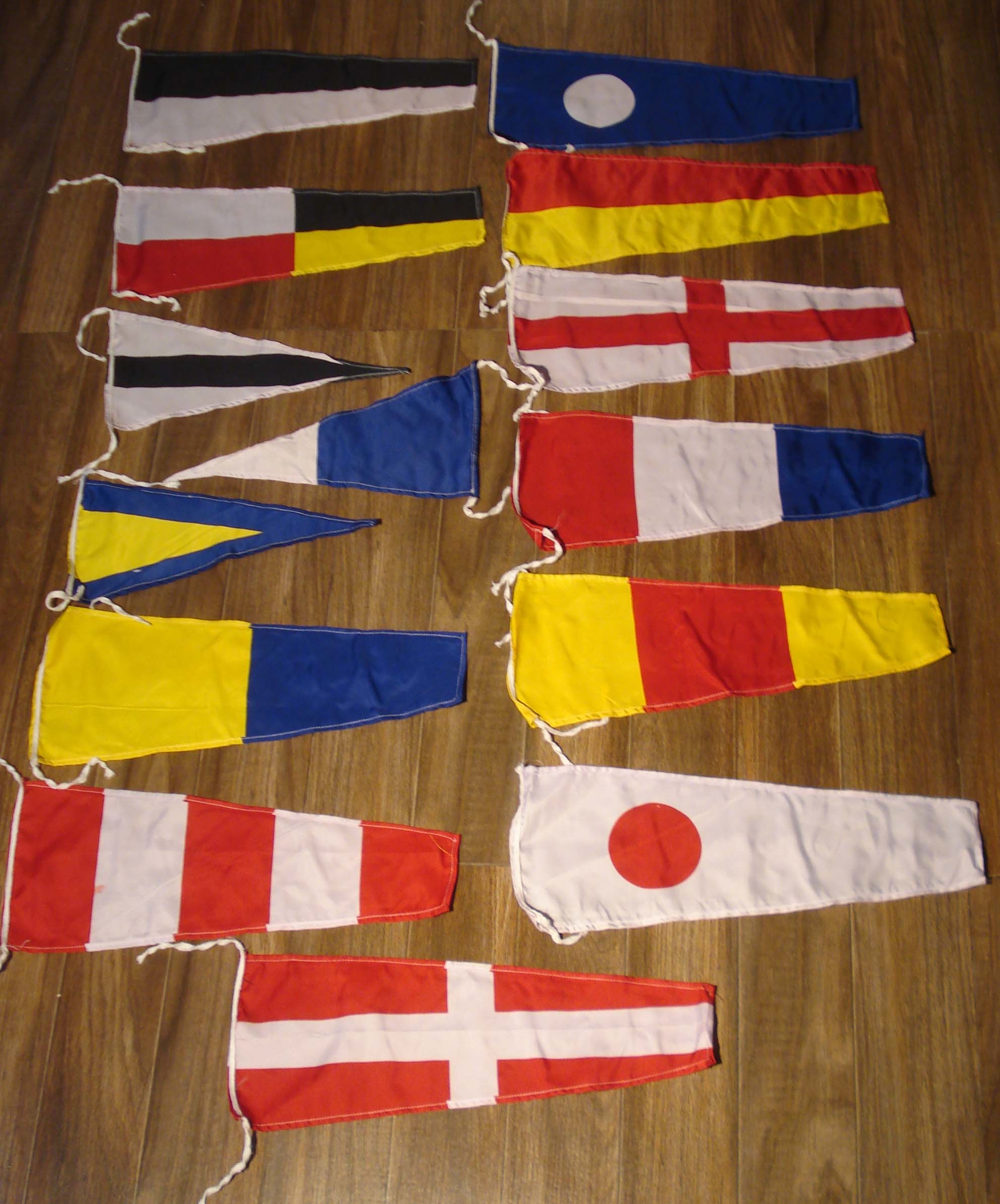 International Maritime Signal Flags - Set Of 40