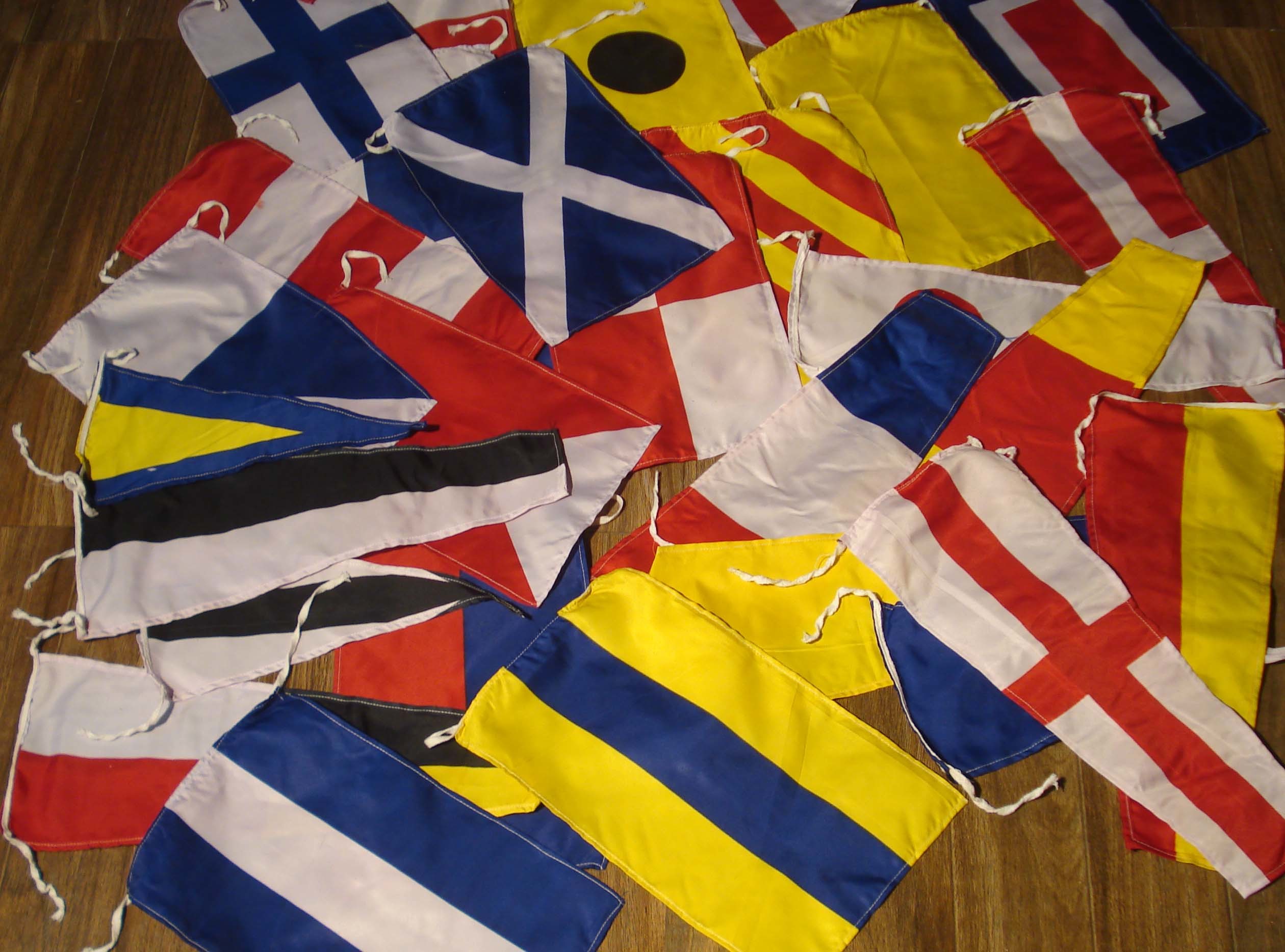 Naval Signal Flags / Flag Set- Total 40 Flag