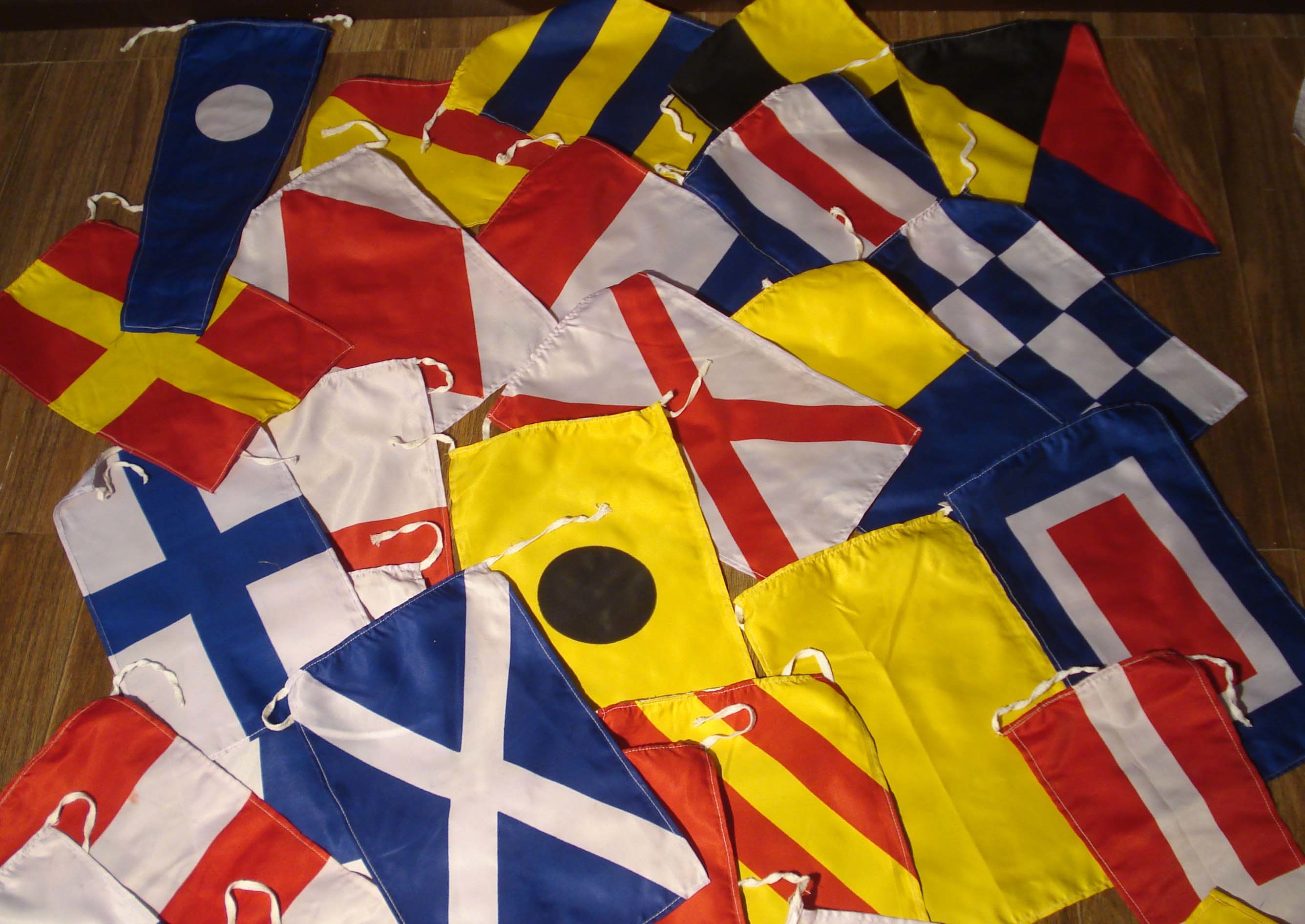 Naval Signal Flags / Flag Set- Total 40 Flag