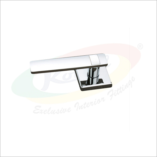 Lever Door Handles - Polished Metal, Rectangle Shape | Suitable for Alloy, Aluminum, Iron, Stainless Steel, Steel, Zinc Alloy Applications