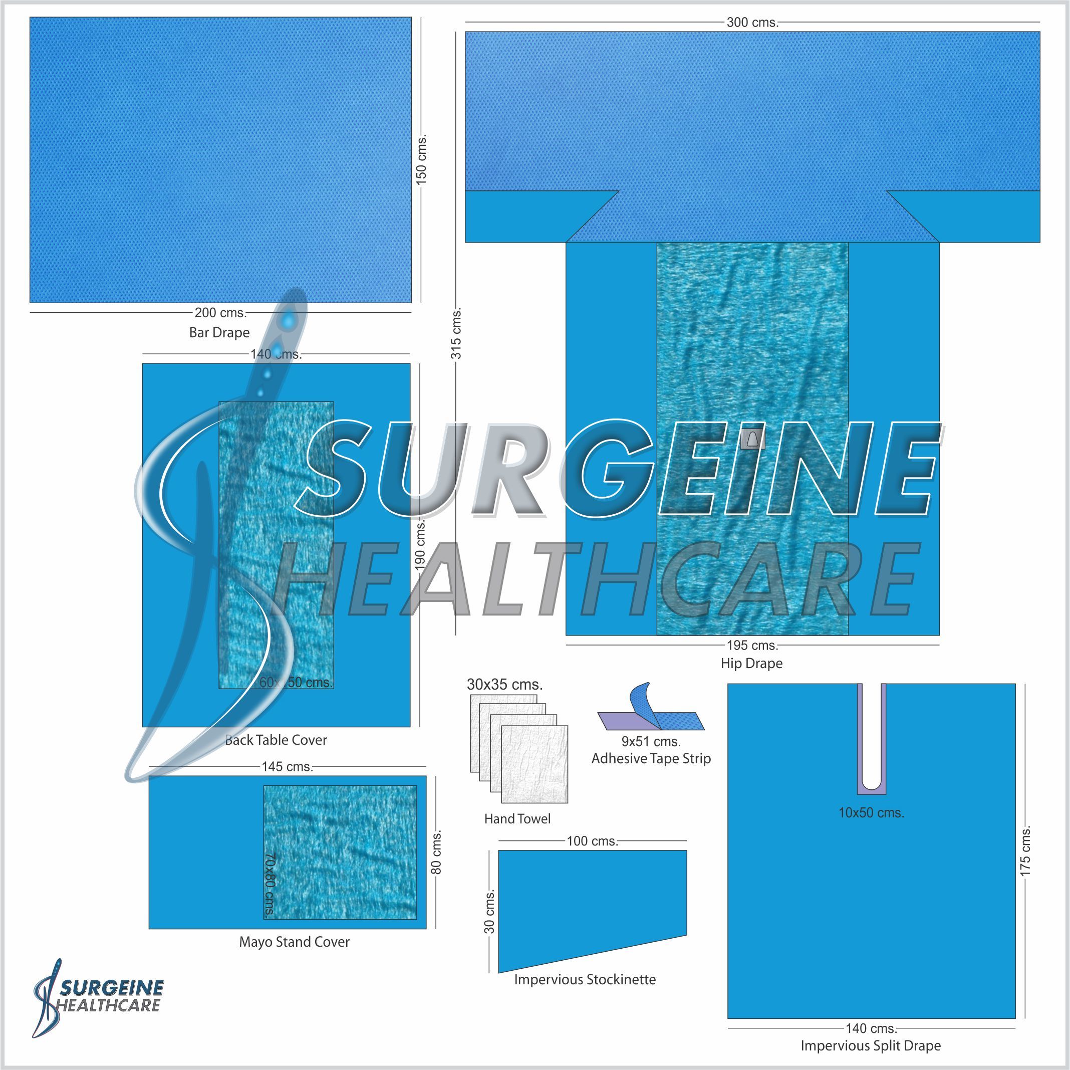 Orthopedic Drapes And Packs