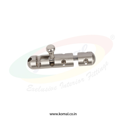 Tower Bolt - Metal Alloy & Aluminum Rectangle Design | Polished Finish, Durable for Secure Fastening Solutions