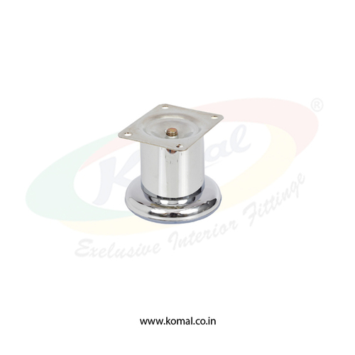 Sofa Legs - Metal Alloy and Aluminum Alloy, Round Shape with Polished Finish for Strong Durability and Modern Aesthetic Appeal