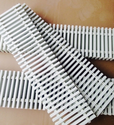 Pultruded Fiberglass Grating - Application: Industrial Marine Mining Chemical Oil & Gas Emi / Rfi Testing Pollution Control Power Plants Pulp & Paper Offshore Recreation Building Construction Metal Finishing Water / Wastewater Transportation Plating Electrical Radar