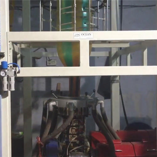 Manual Hdpe Blow Film Extrusion Plant For Two Layer Line