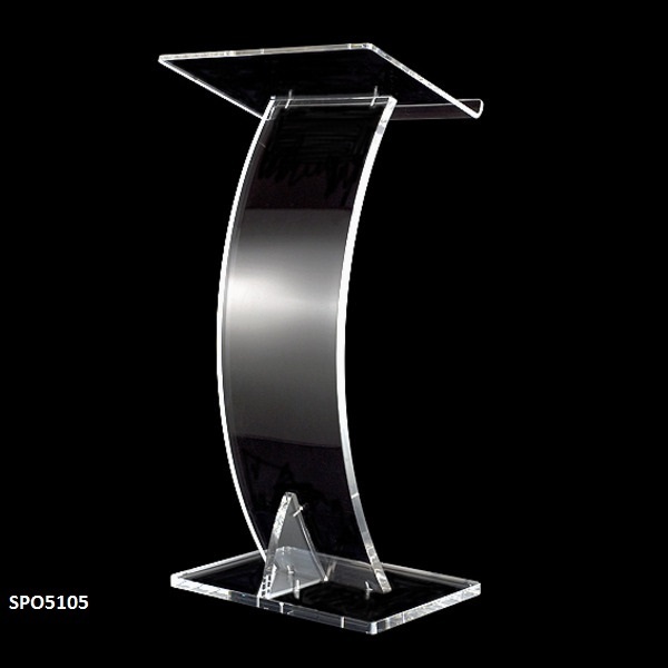 Good Look Acrylic Podium Stand