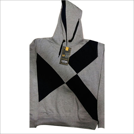 पुरुषों का ग्रे स्वेटशर्ट