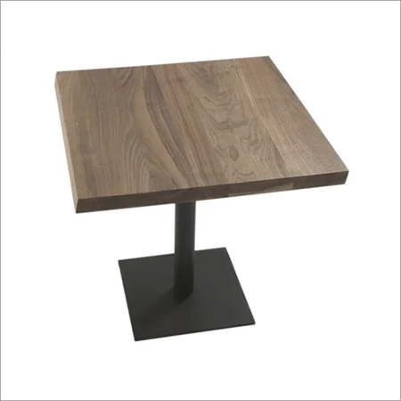 Wooden Restaurant Table - Rubber Wood, Contemporary Design for Dining Spaces, Ideal for Restaurants and Hotels