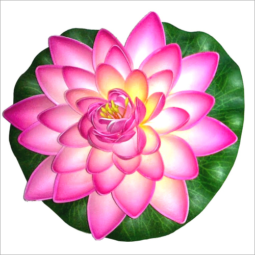 डेकोरेटिव फ्लावर फ्लोटिंग आर्टिफिशियल लोटस