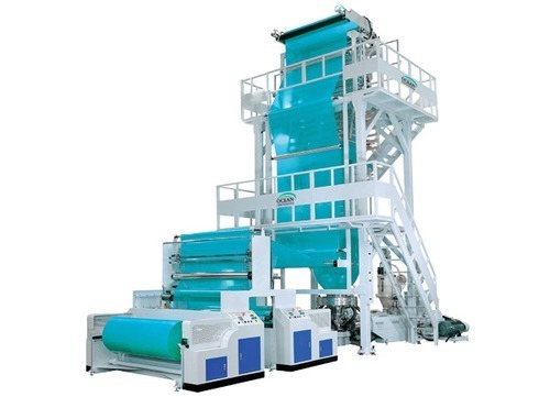 Automatic 3 Layer Hdpe Ldpe Co-Extrusion Blown Film Machine,