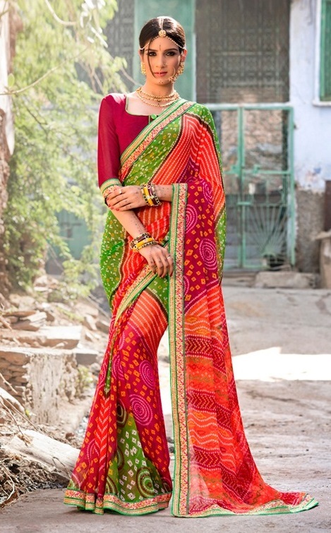 Georgette Churidar Suit