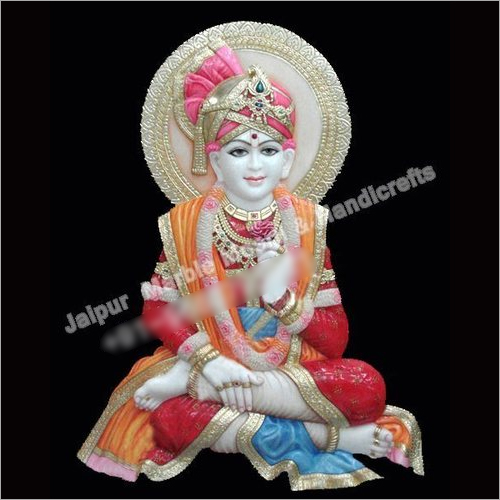 Marble Swami Narayan Statue