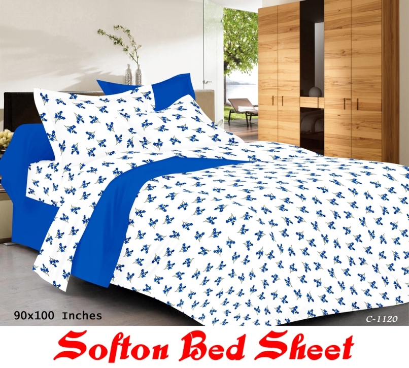100% Cotton Embroided Bedsheet