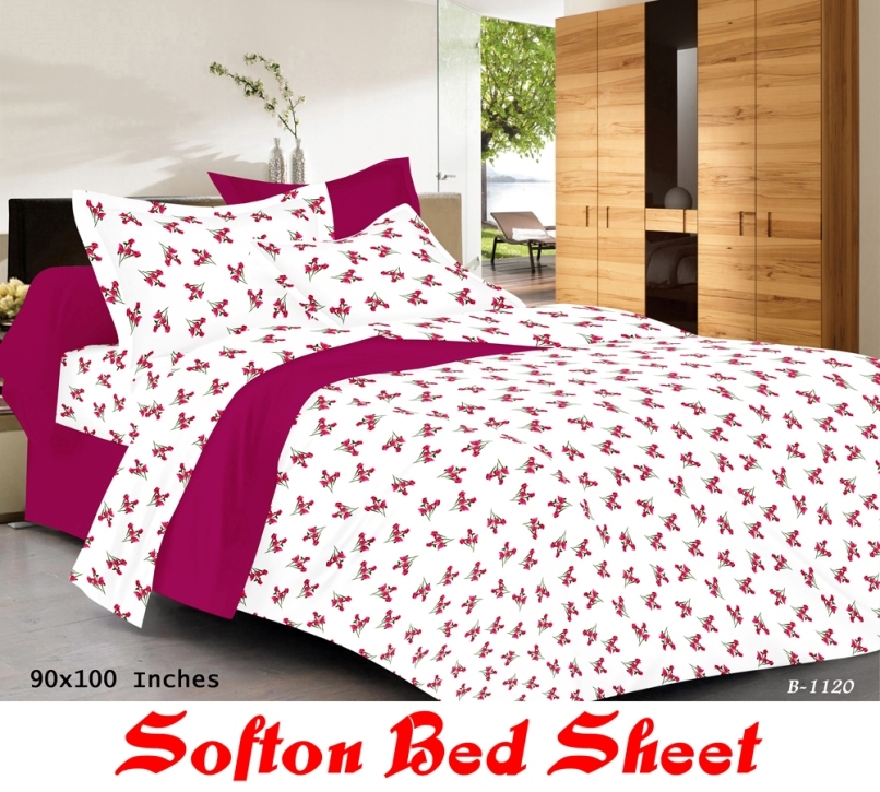 100% Cotton Embroided Bedsheet