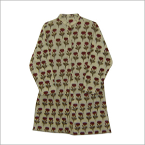 ब्लॉक प्रिंटेड कुर्ता