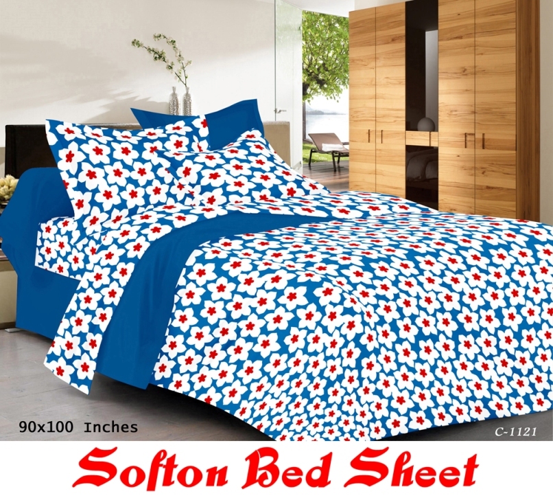 100% Cotton Embroided Bedsheets