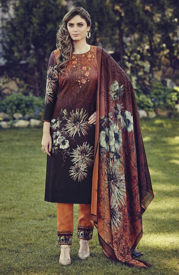 Embroidered Party Wear Salwar Suits Designer Salwar Kameez