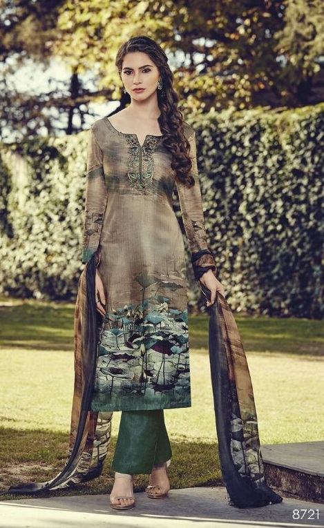 Embroidered Party Wear Salwar Suits Designer Salwar Kameez