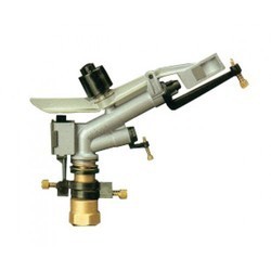 Part Circle Sprinkler - Robust Metal and Plastic Design | 60° to 360° Adjustable Water Distribution with Quick-Connect Feature
