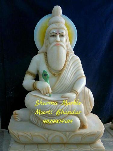 Marble Rishi Statue