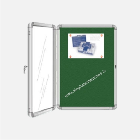 Notice Board with Acrylic Cover