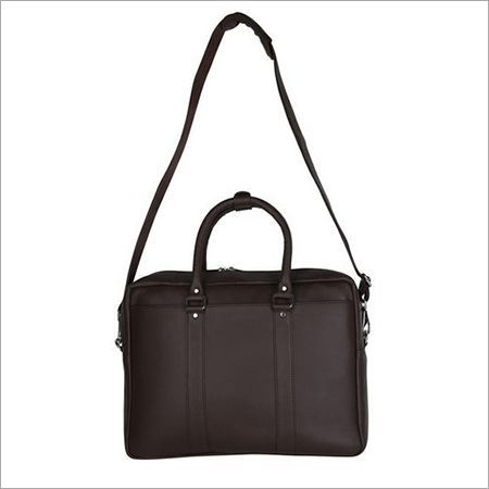 Leather Double Hand Laptop Bag