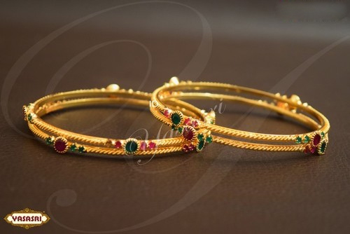 Golden New Designer Bangles