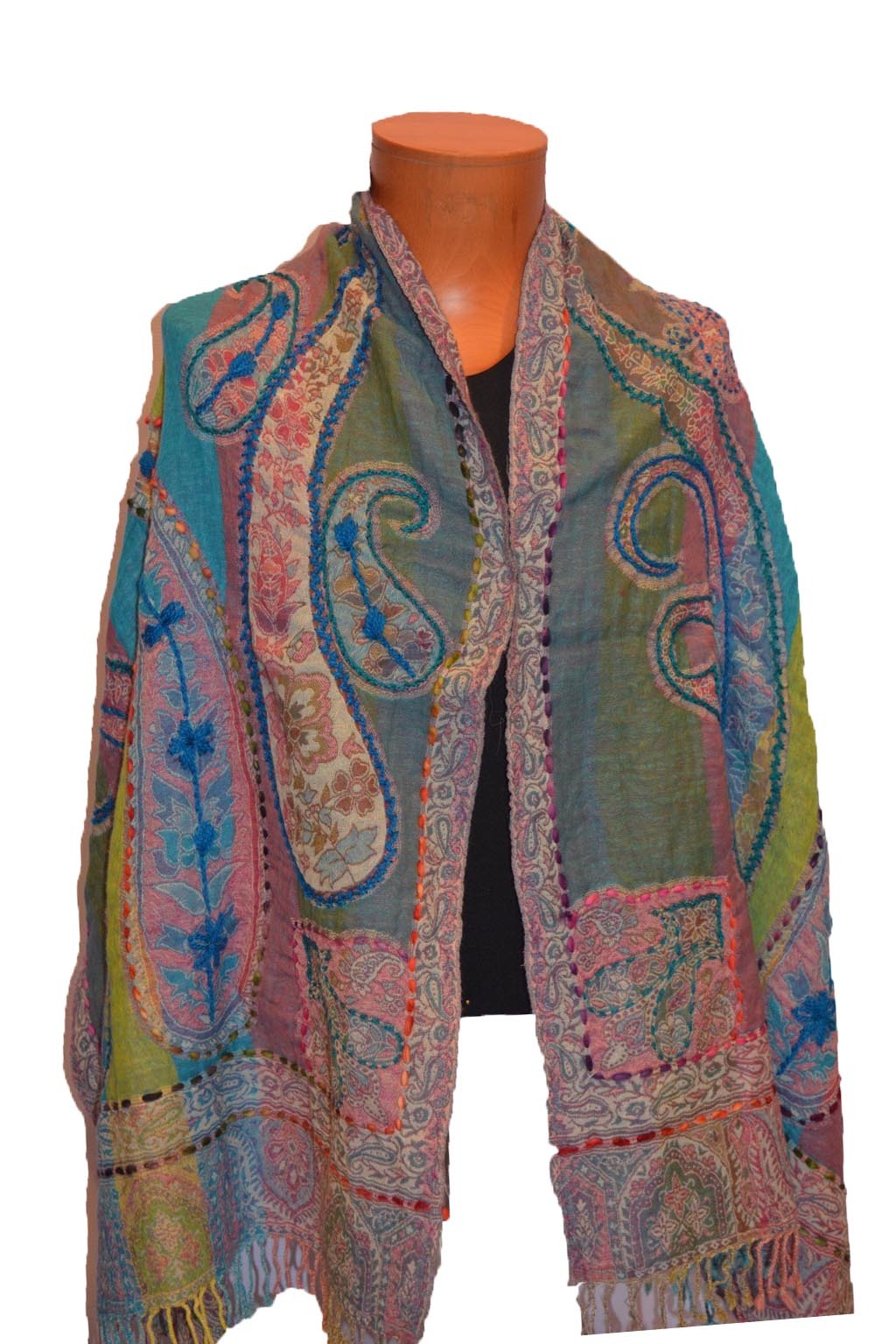 Any Boiled Wool Embroidery Shawls