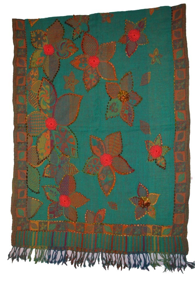 Any Boiled Wool Embroidery Shawls