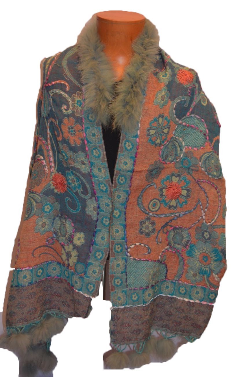Any Fashion Fur Shawls