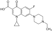 एनोफ्लोक्सासिन C19h22fn3o3